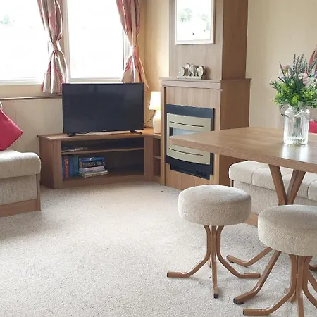 Holiday park Hoburne Devon Bay Beautiful 3 Bedroom Static Caravan With Decking *
